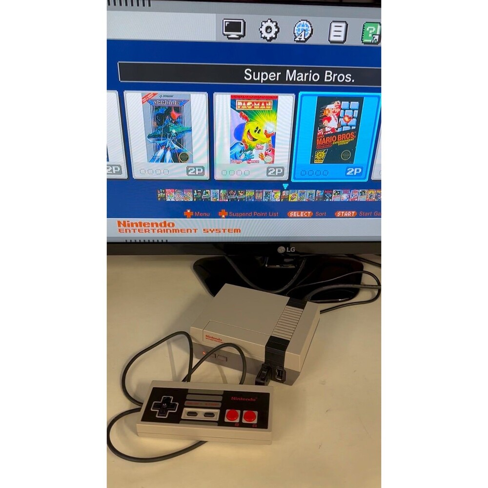 Nintendo NES Classic Edition Mini Console NTSC CLV-001 HDMI 1 Controller Tested